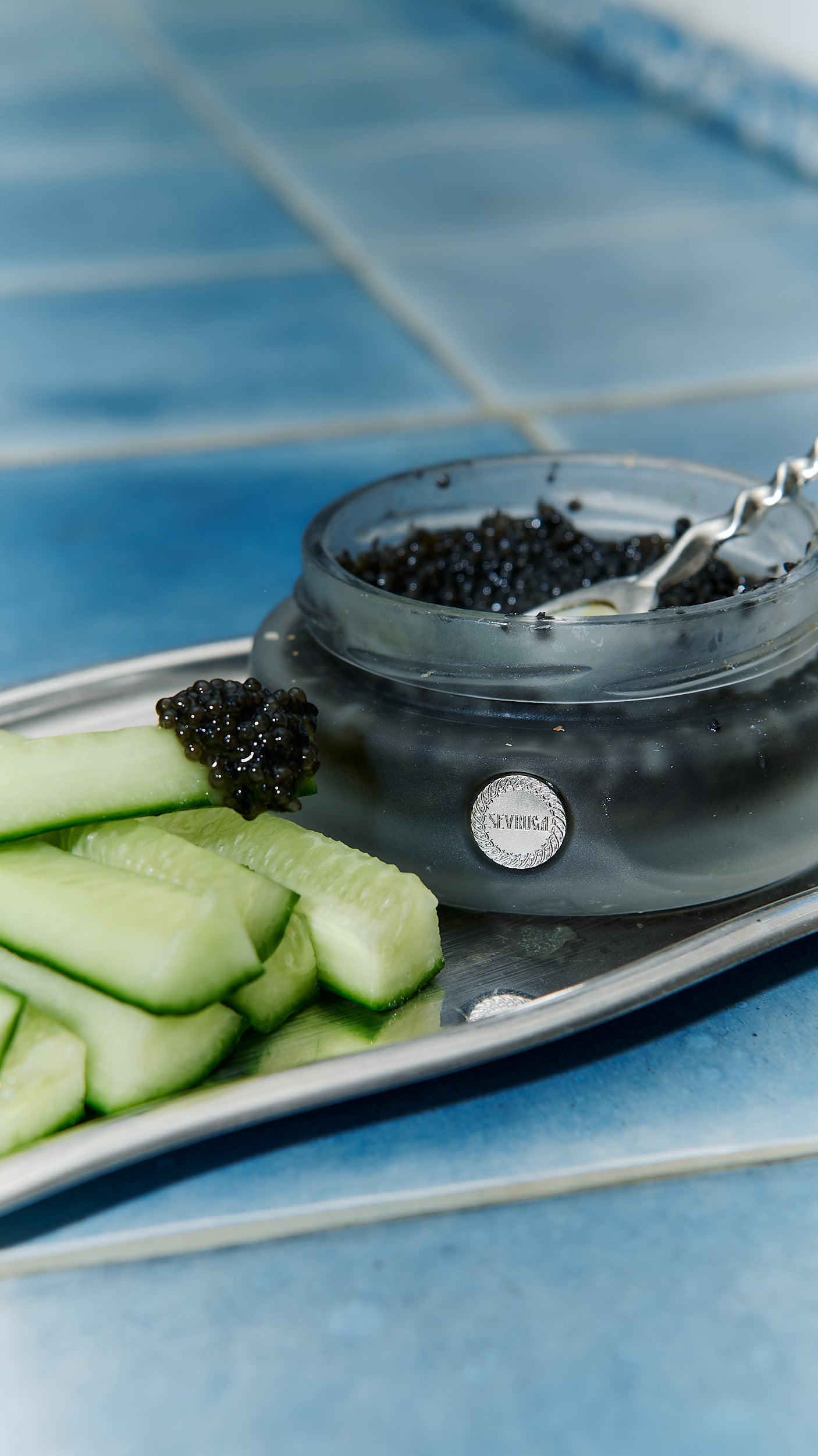 Kaviar-Schönheitsroutine