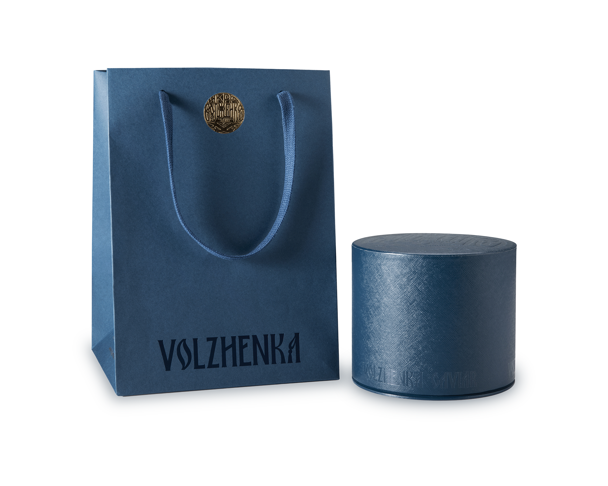 Gift box for caviar - Volzhenka